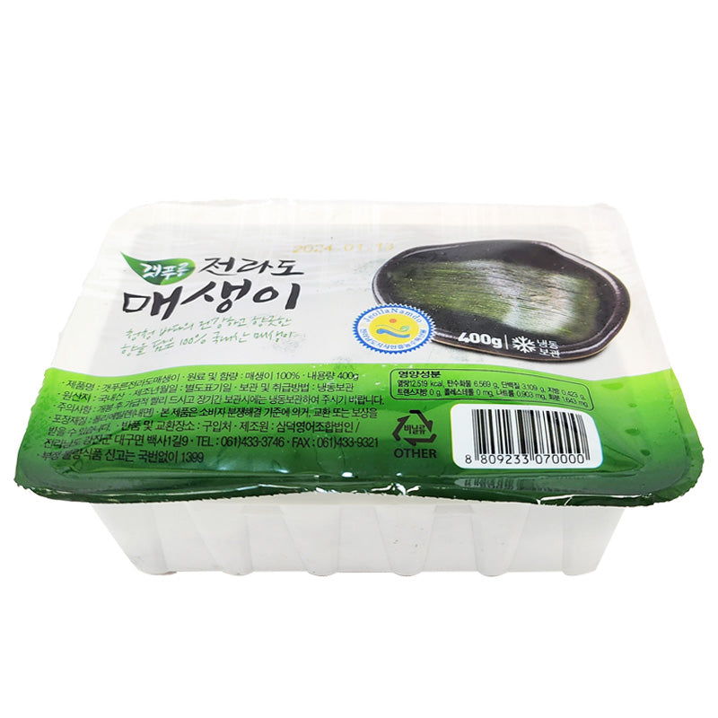 갯푸른 전라도 매생이 400g