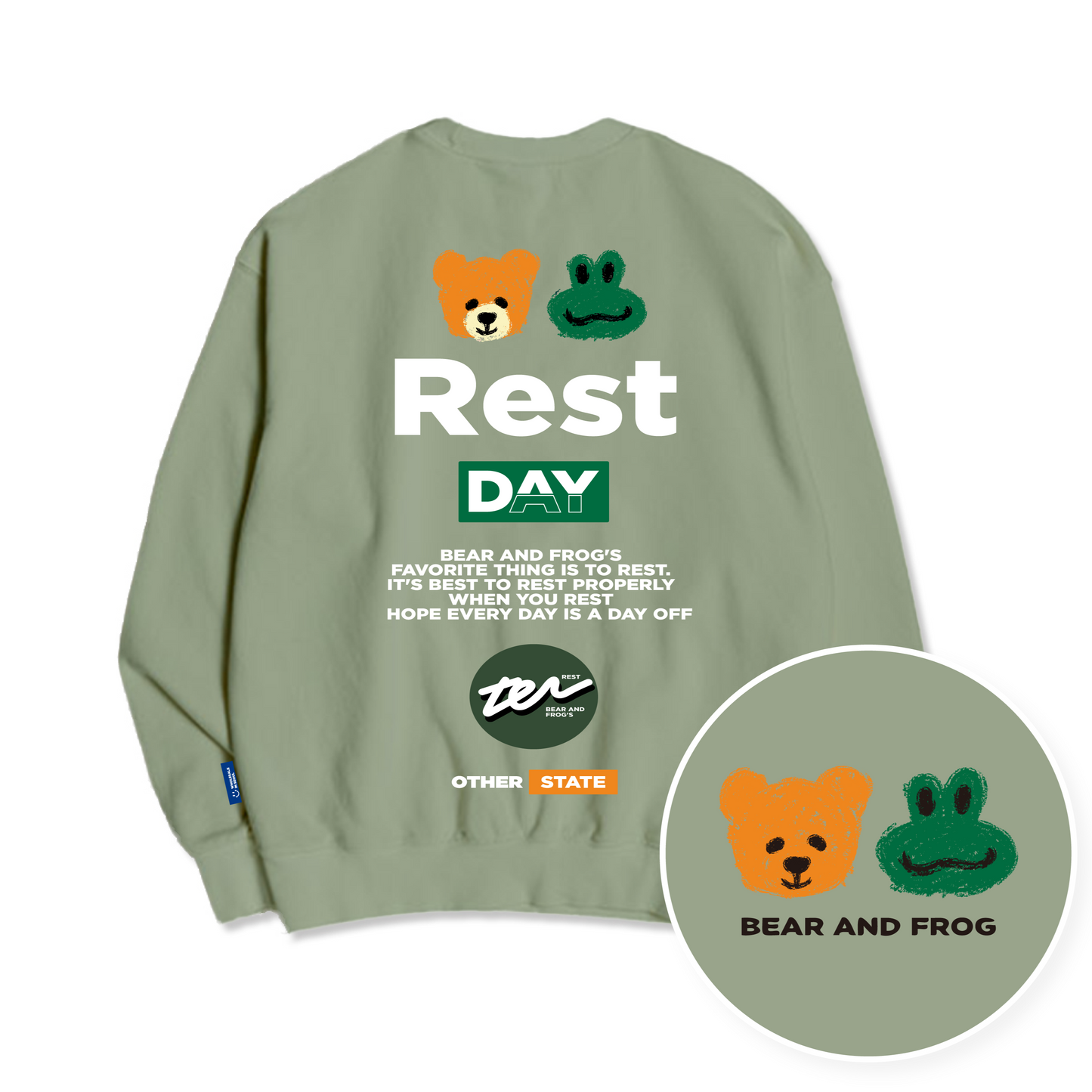 TSP - 34 Bear & Frog Sweatshirt