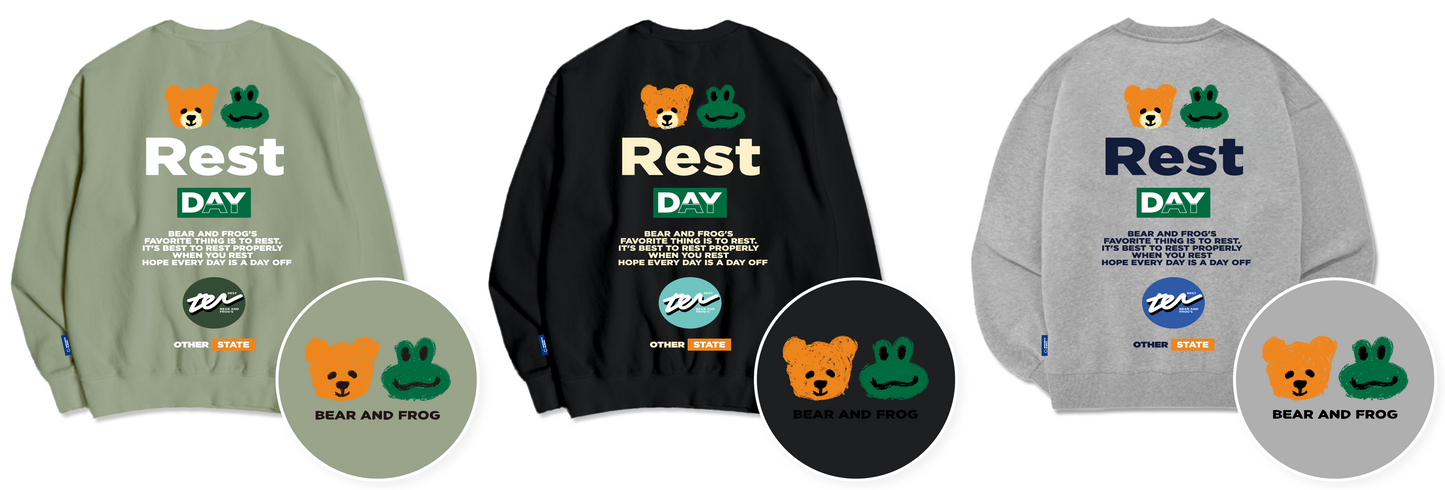 TSP - 34 Bear & Frog Sweatshirt