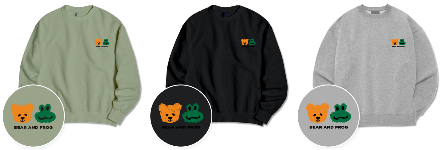 TSP - 34 Bear & Frog Sweatshirt