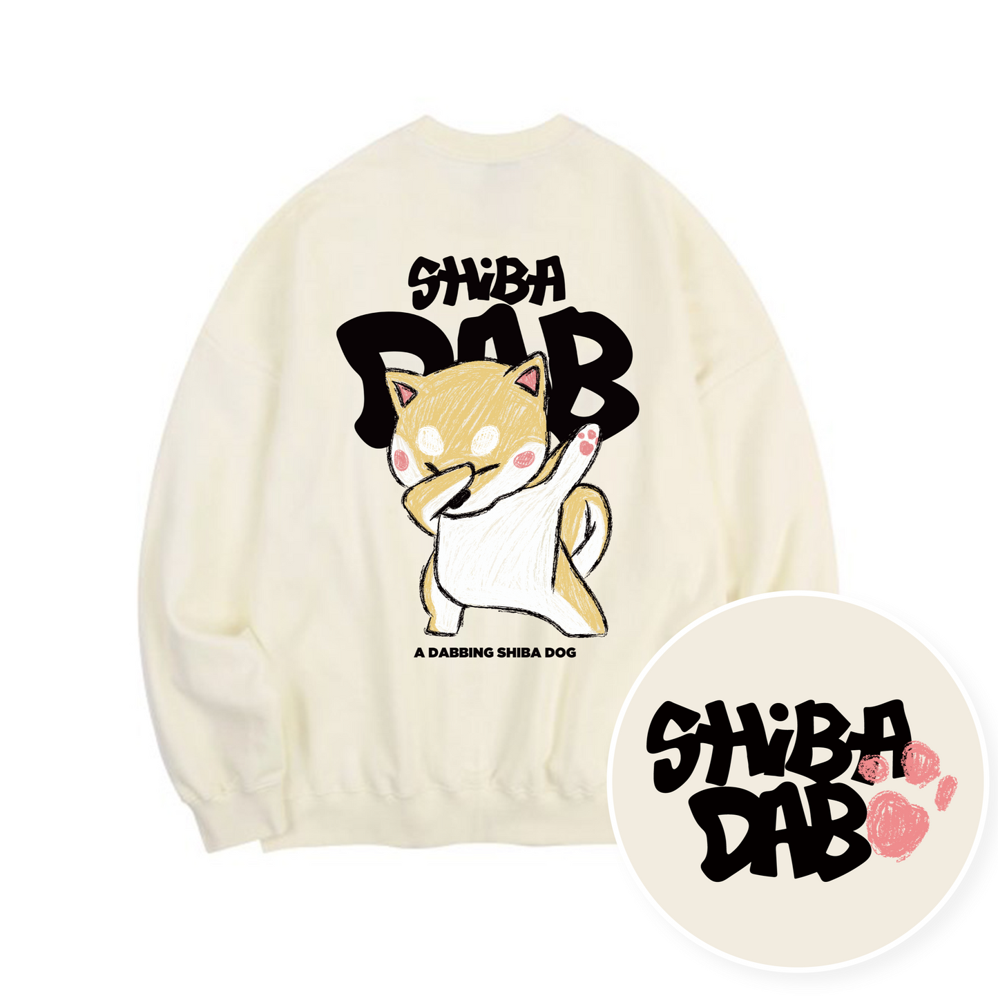 TSP-36 Shiba Inu DAB Sweatshirt