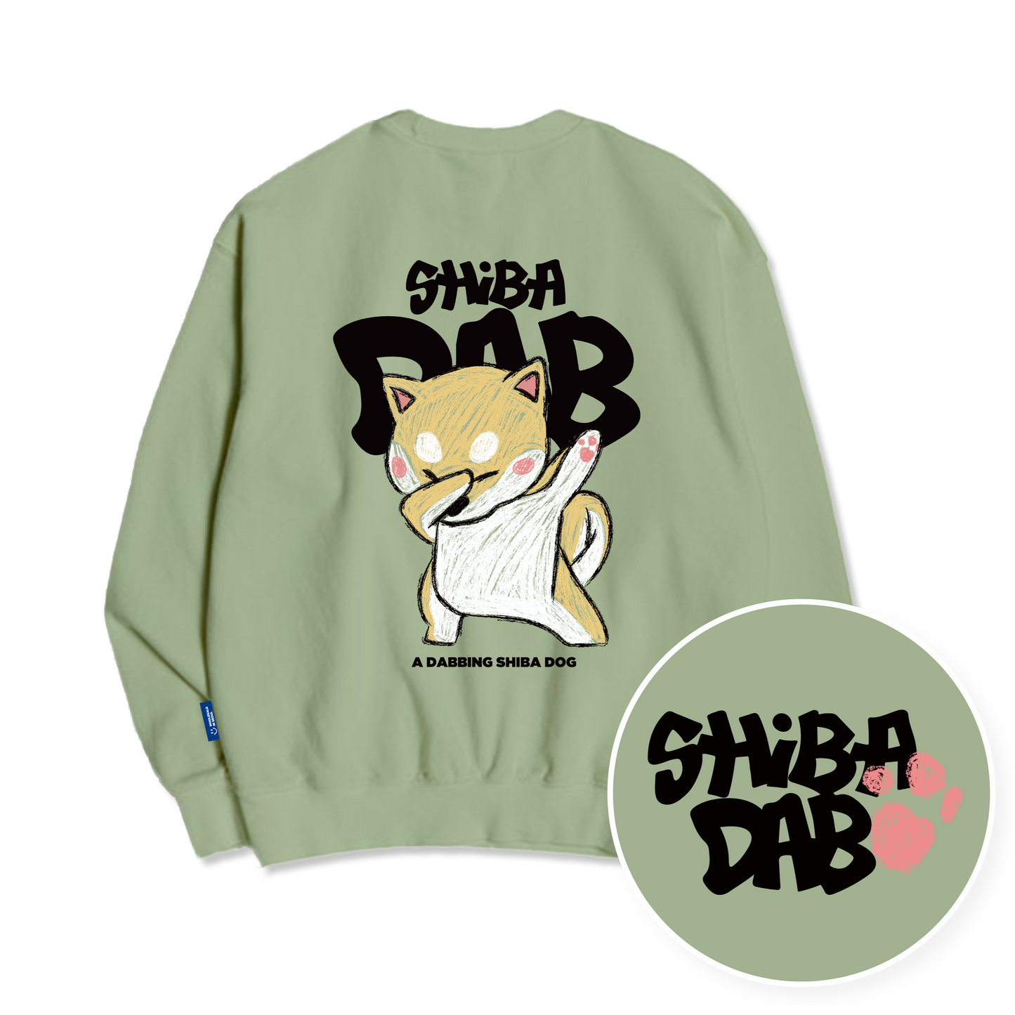 TSP-36 Shiba Inu DAB Sweatshirt