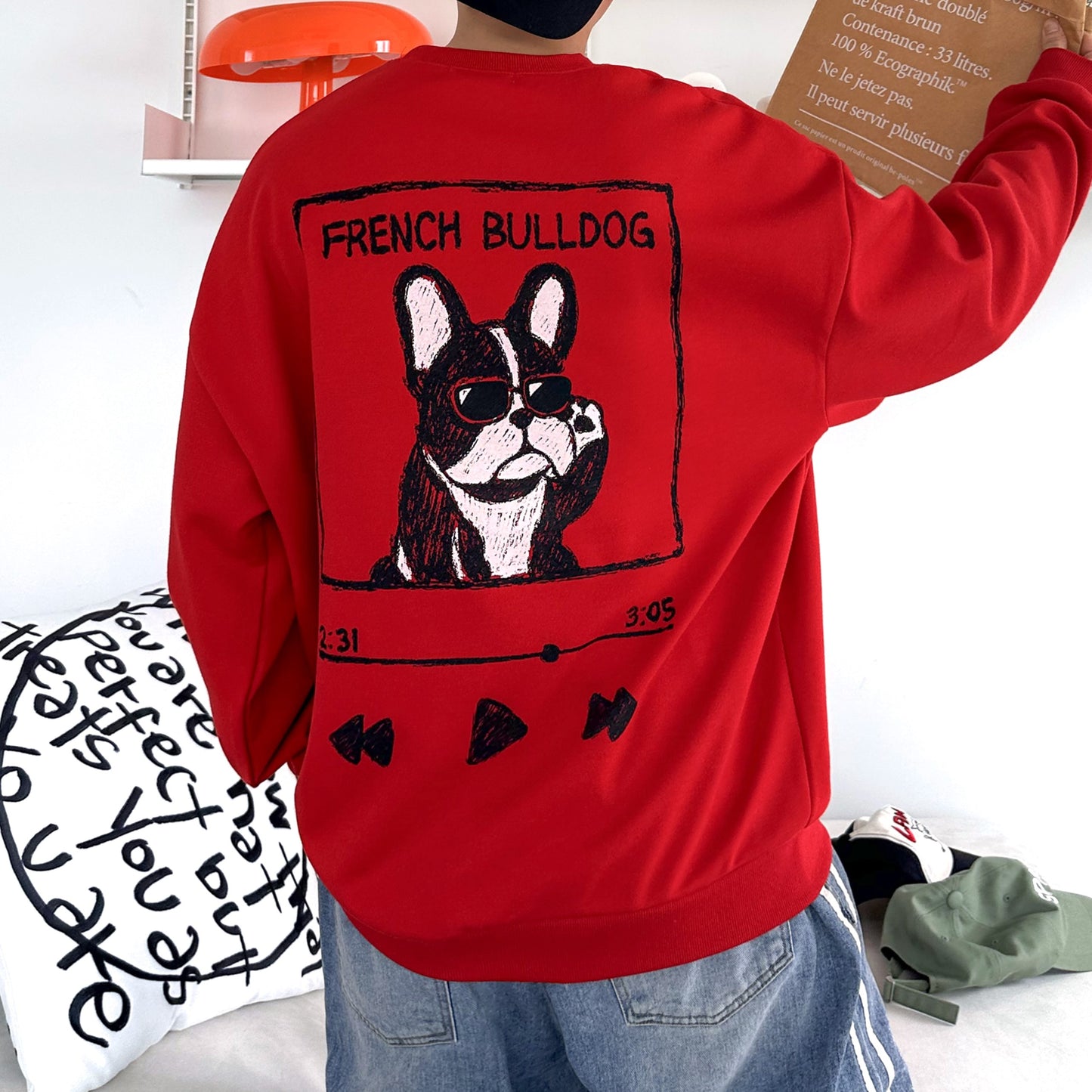 TSP - 45 French Bulldog Playlist Sweatshirt