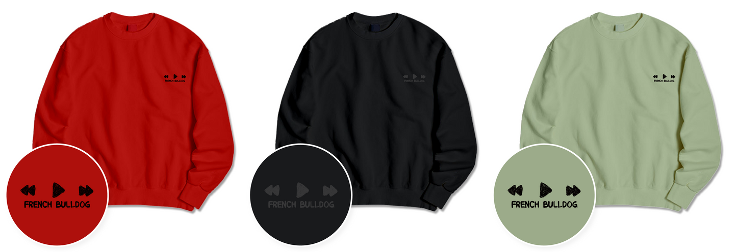 TSP - 45 French Bulldog Playlist Sweatshirt