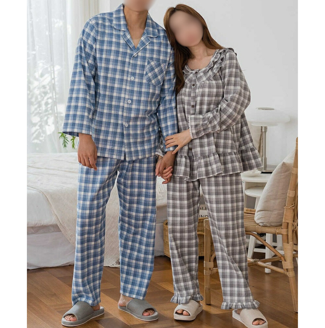 TSP-82 CARINA Cotton Couple Pajamas Set