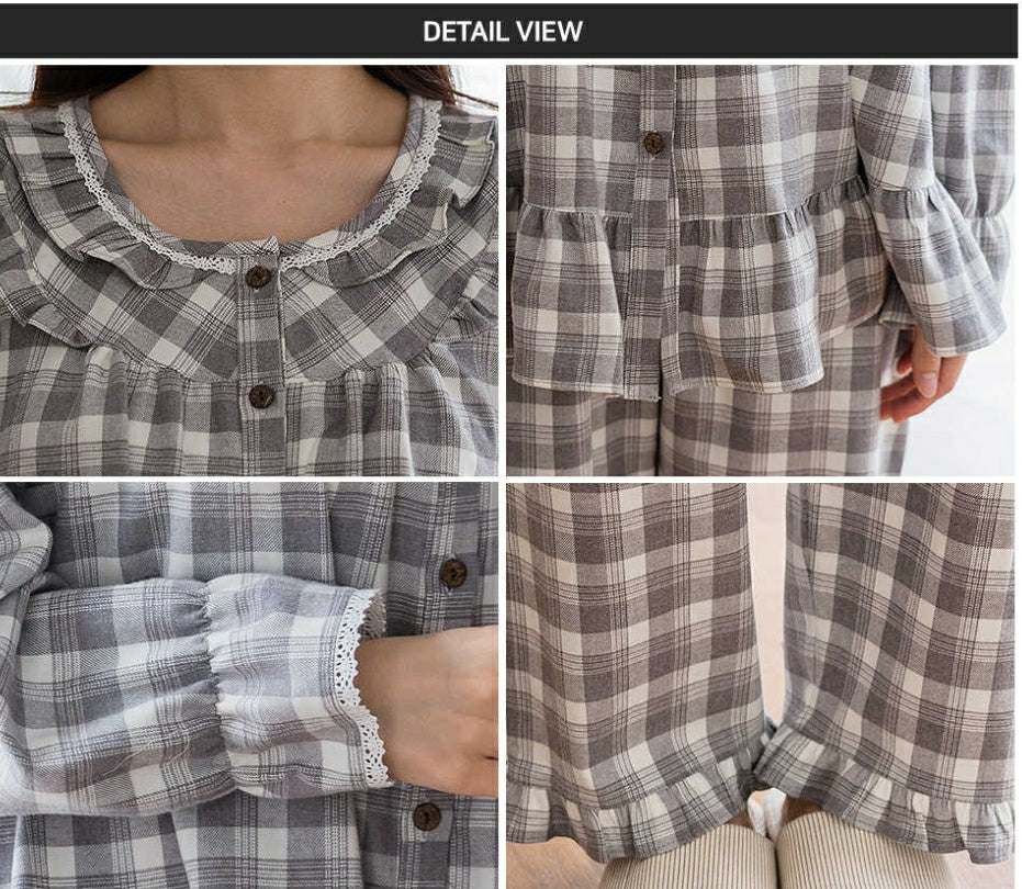 TSP-82 CARINA Cotton Couple Pajamas Set