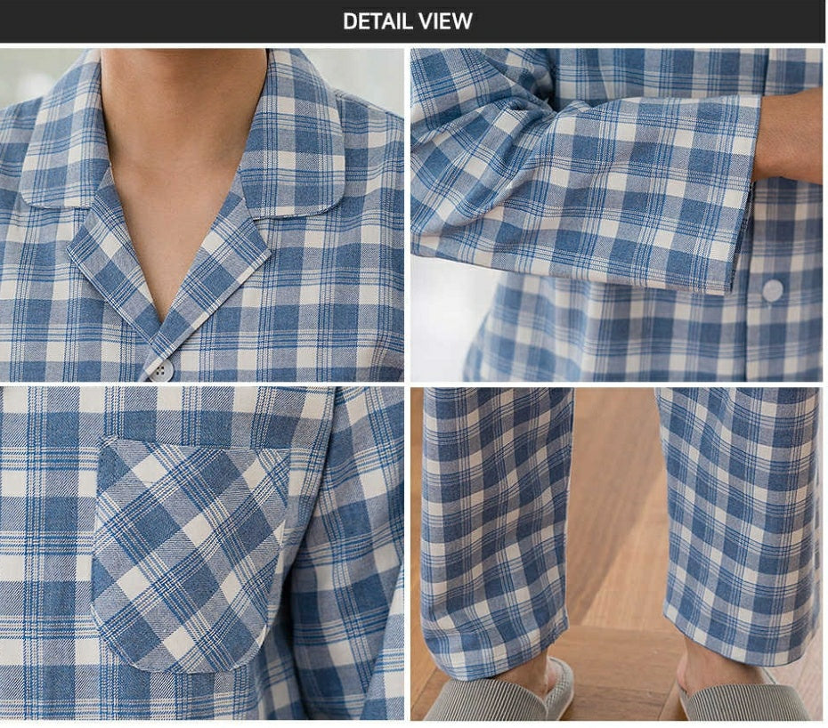 TSP-82 CARINA Cotton Couple Pajamas Set