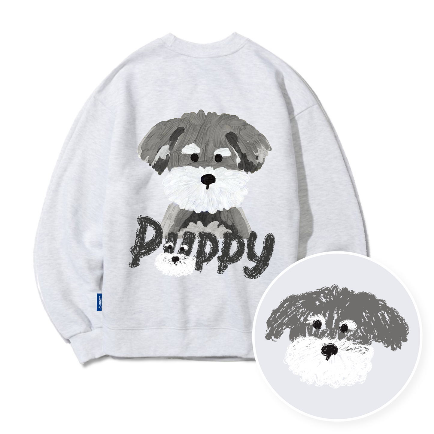 TSP-83 Paints Schnauzer Sweatshirt