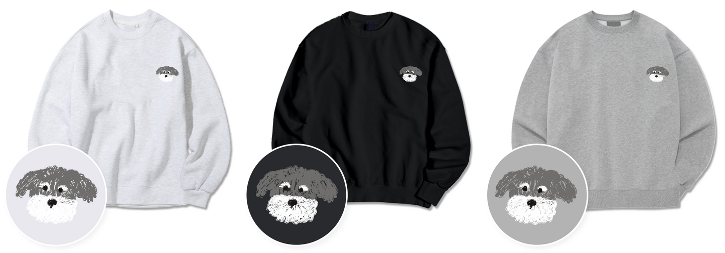 TSP-83 Paints Schnauzer Sweatshirt