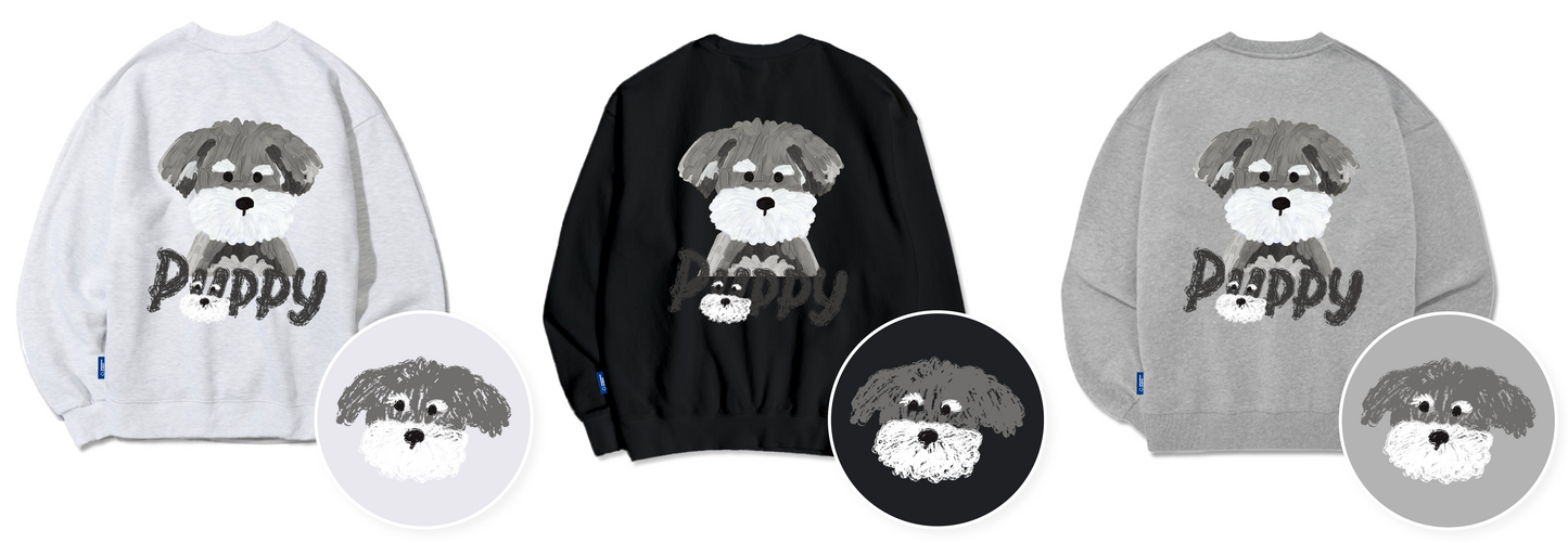 TSP-83 Paints Schnauzer Sweatshirt