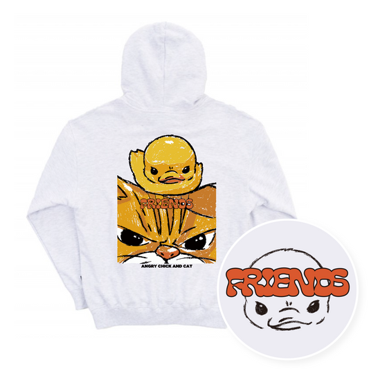 TSP-92 Friends Kitty Duck Hoodie