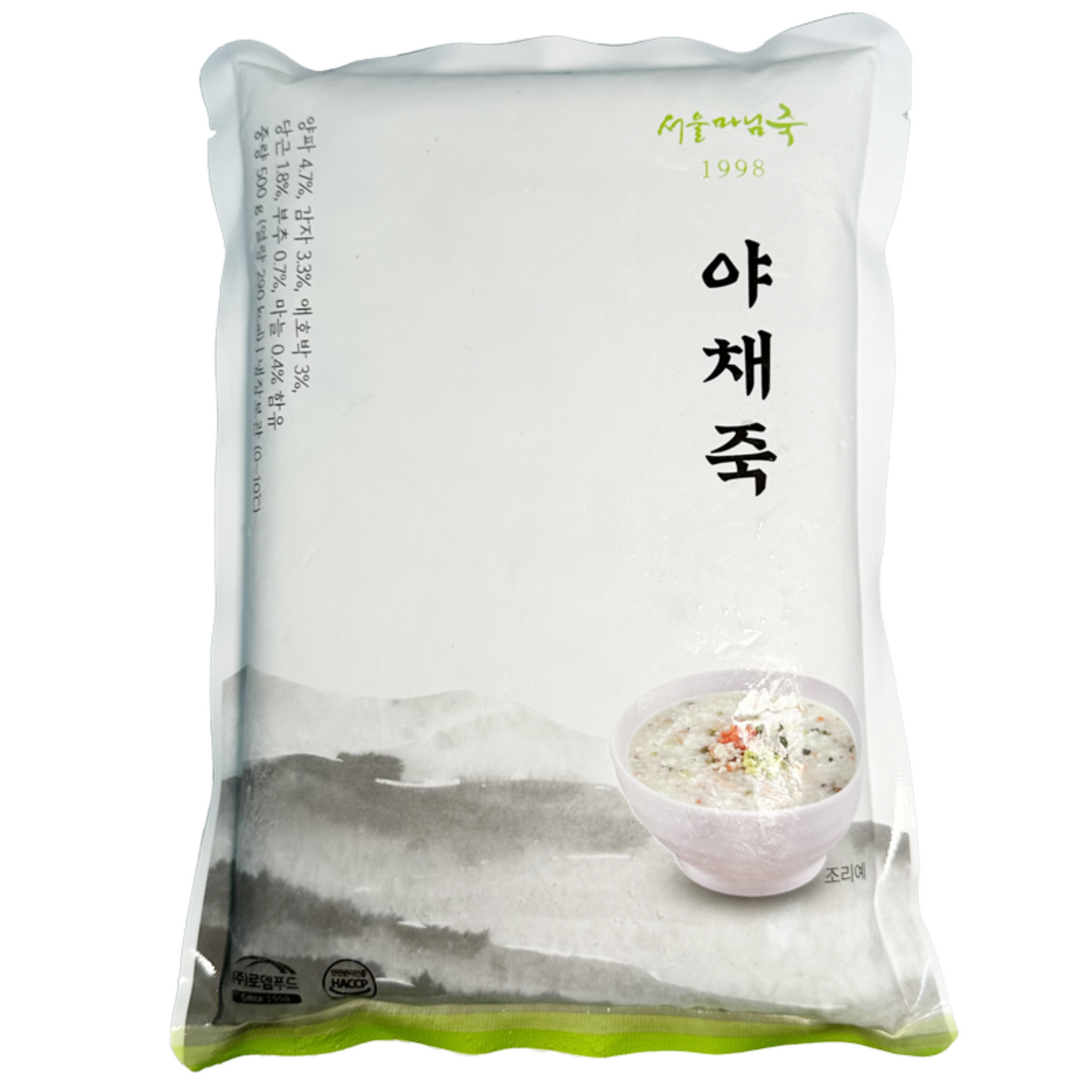 [Seoul Madam Juk] Vegetable Juk 500g