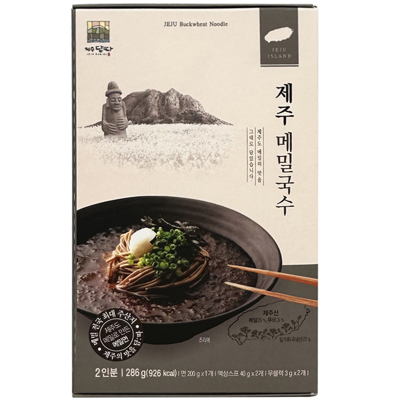 [Jeju Damtta] Jeju Buckwheat Noodle Kit 286g