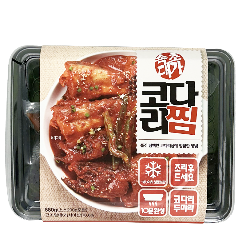 [속초대가]쫄깃 담백한 코다리찜 880g