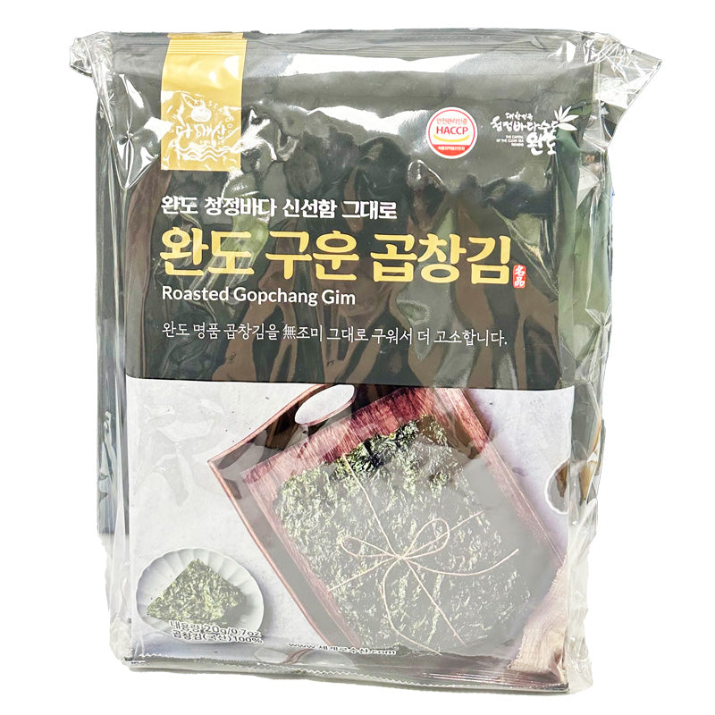 [세계로 수산] 완도 구운 곱창김 100g