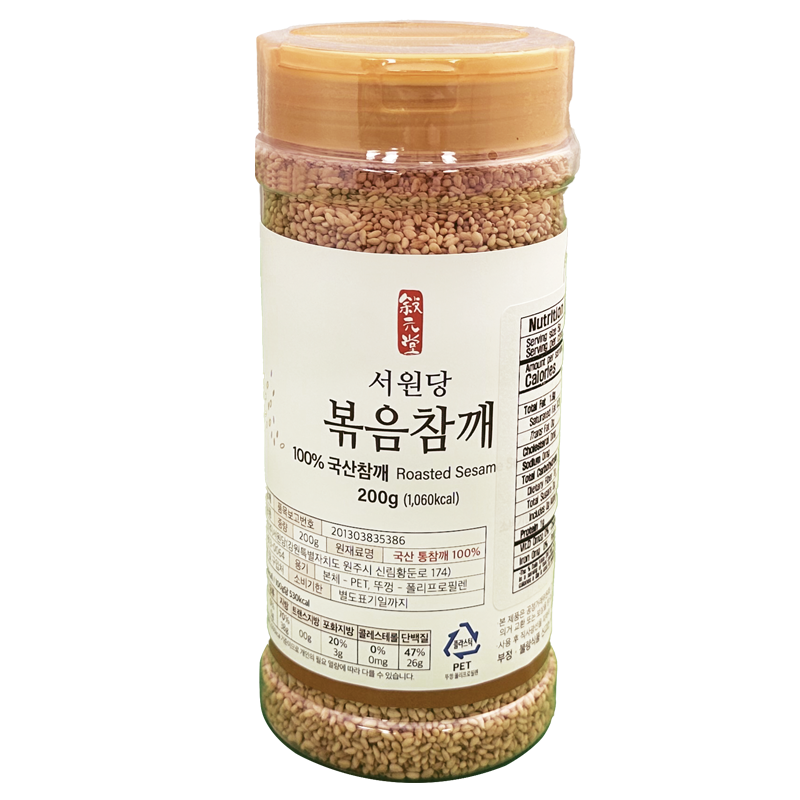 [Seowon Dang] Roasted Sesame Seeds 200g