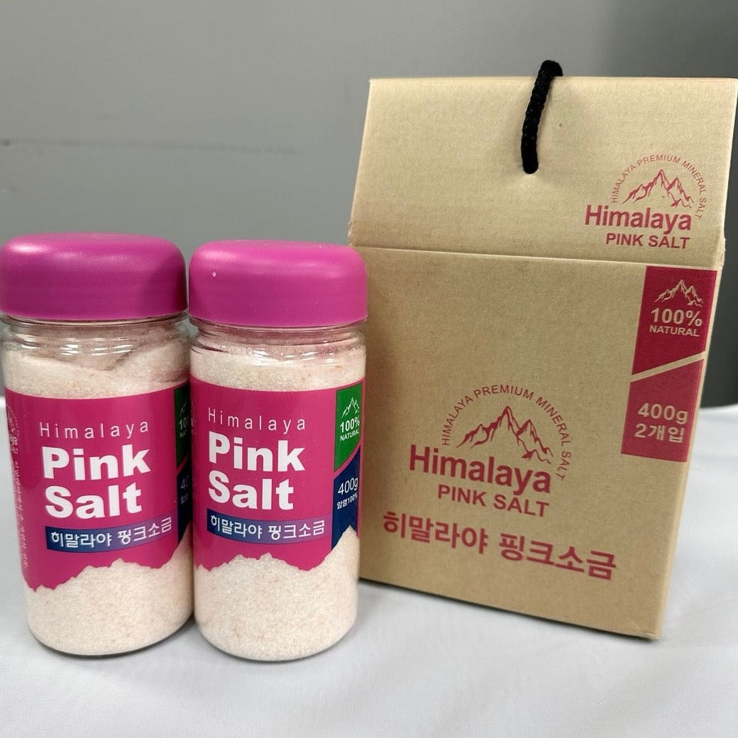 Himalayan pink salt 400g x 2ea