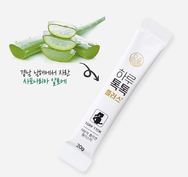 [Harutoktok] Aloe Collagen Jelly Stick 30 Packs