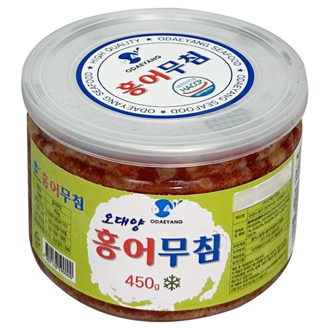 [오대양씨푸드] 오돌오돌 홍어무침 450g