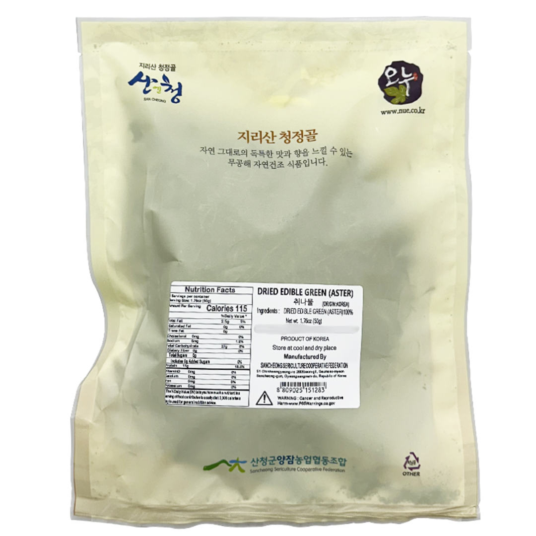 [Sancheong] Jirisan Sancheong Wild Chwinamul 50g