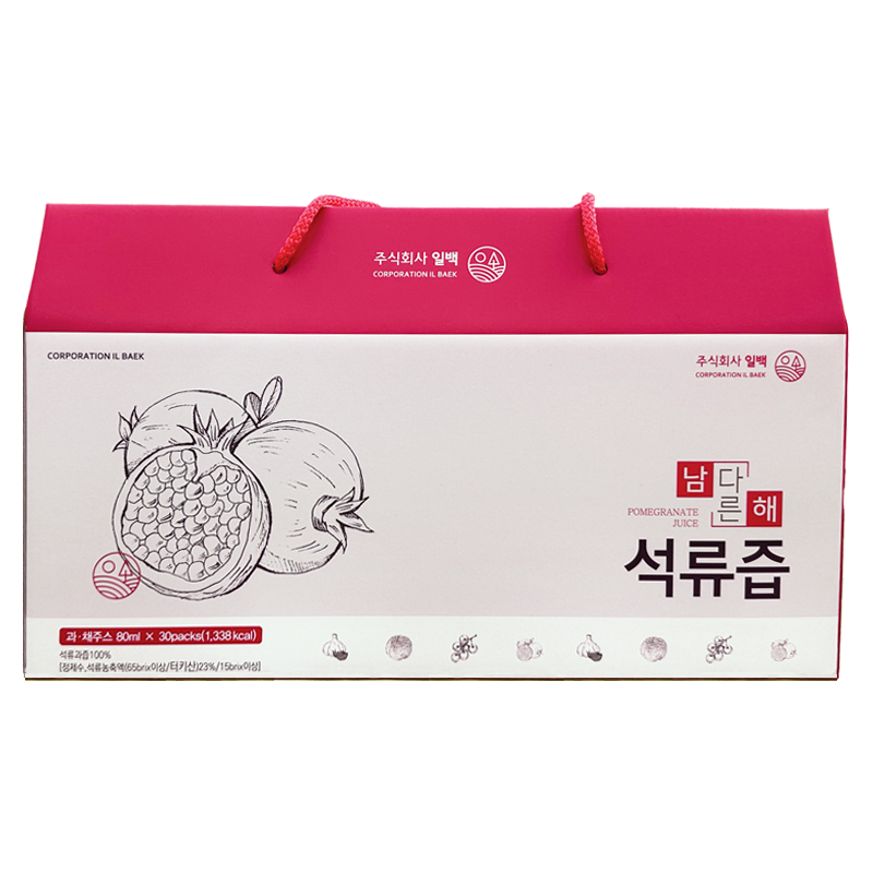 [100] 30 packs of Namdarunhae pomegranate juice