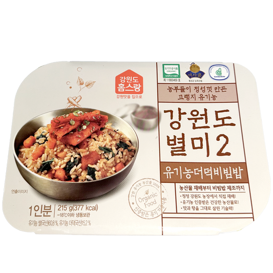 [Gangwon-do Homesrang] Organic Deodeok Bibimbap