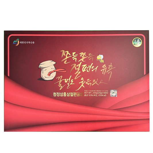 Cheongjeongsam Red Ginseng Slice Gold (20gx10ea)