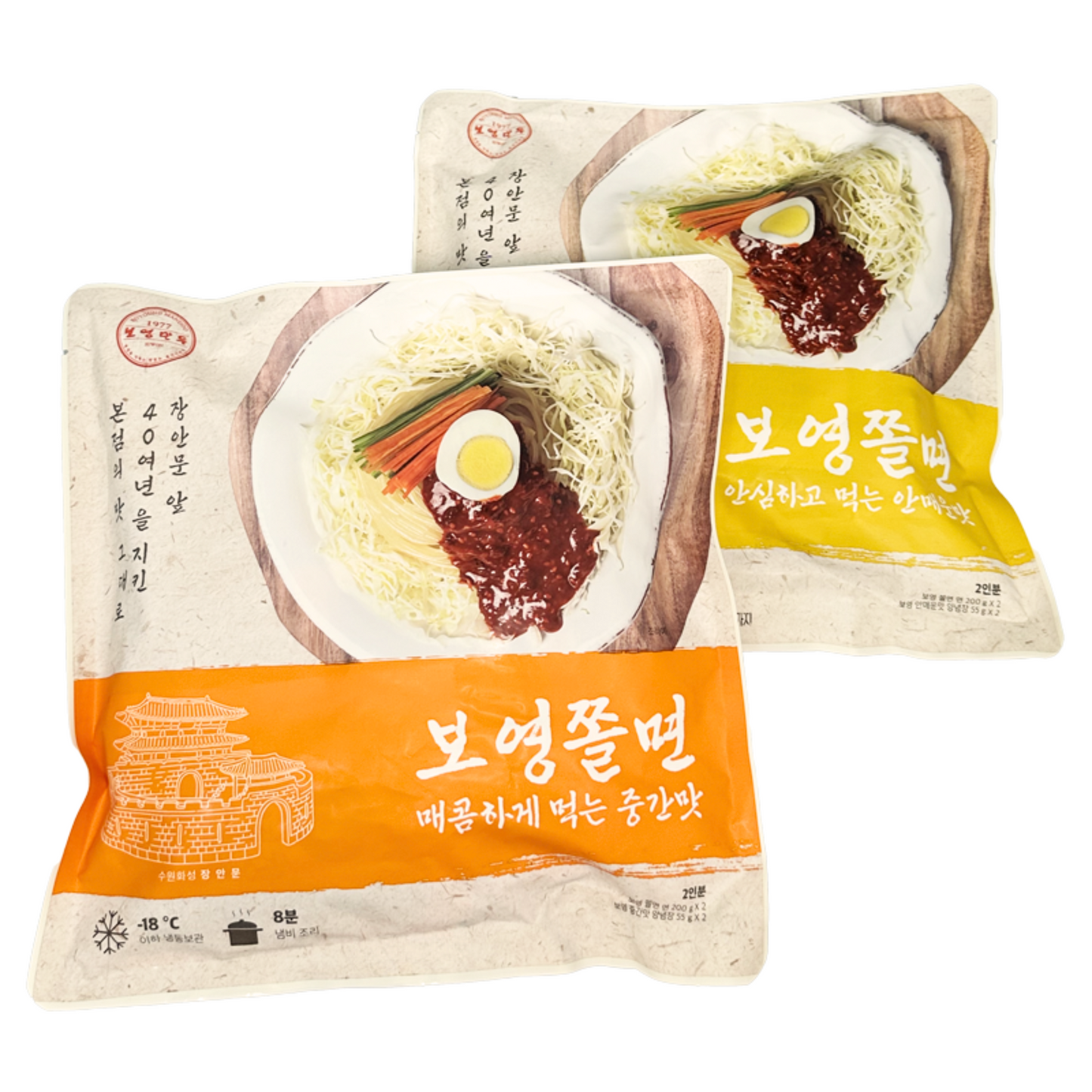 [아센통상]보영 쫄면 중간맛 510g