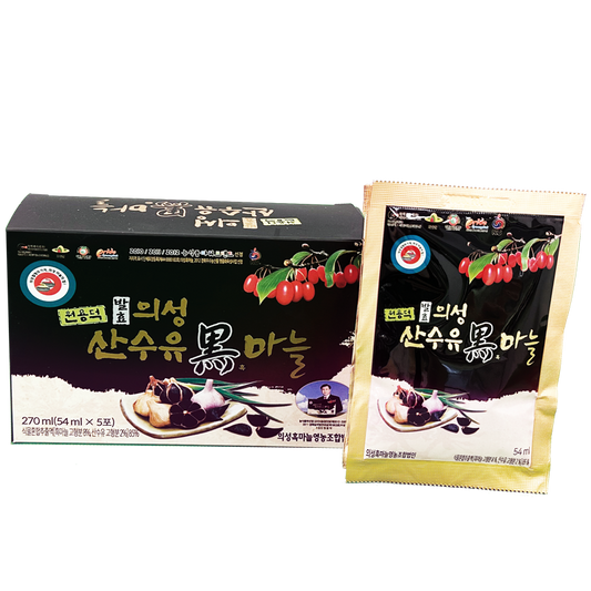 [Eui-seong] Cornus officinalis black garlic 54ml x 5ea