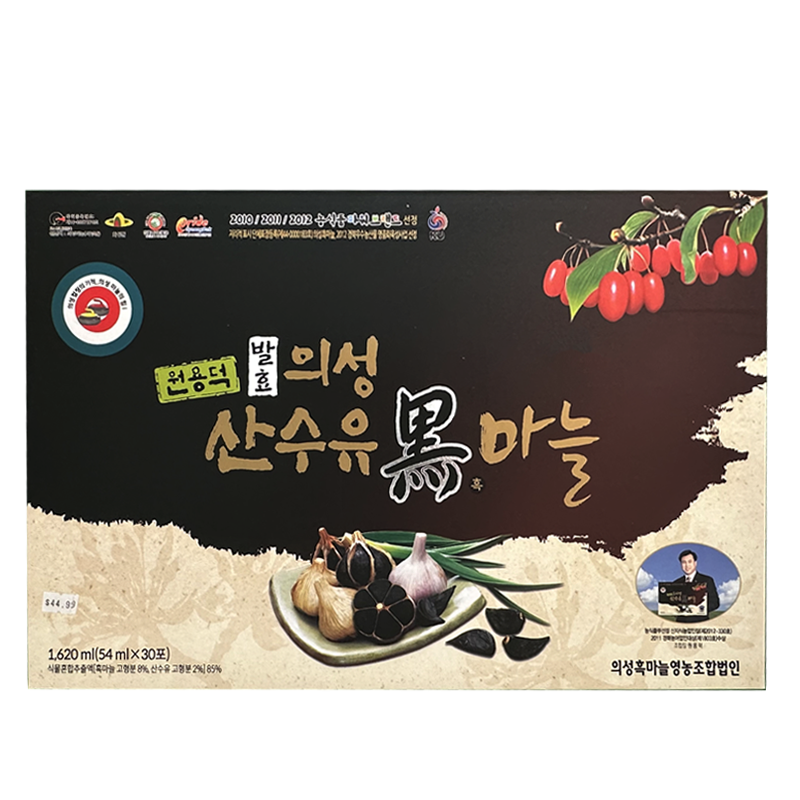 [Eui-seong] Cornus officinalis black garlic 54ml x 5ea