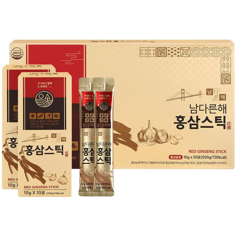 [Namdarunhae] Red Ginseng Stick 50 Packs