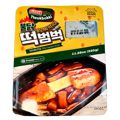 [로뎀푸드] 불닭 통모짜 떡구이 떡범벅 320g