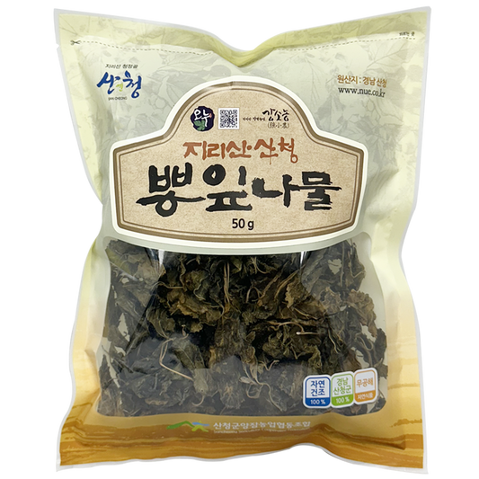 [Sancheong] Jirisan Sancheong Mulberry Leaf Vegetable 50g