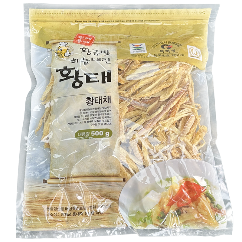 [하늘내린] 황금빛 하늘내린 황태채 500g