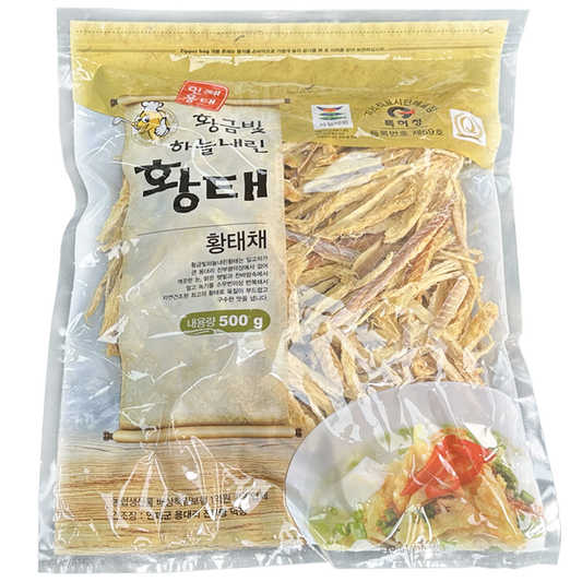 [하늘내린] 황금빛 하늘내린 황태채 500g