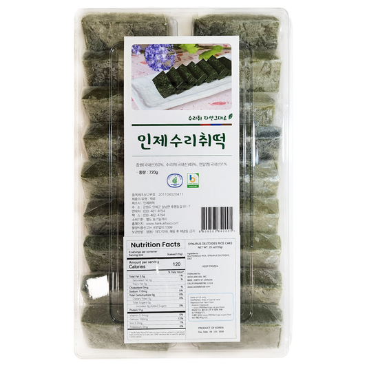 [한국푸드] 인제 수리취떡 720g (18pcs)