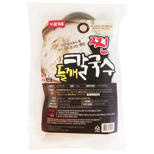 [한칼식품]  찐들깨 칼국수 밀키트 620g