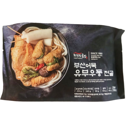 [외갓집곳간] 부산어묵 유부우동전골 710g (2인분)