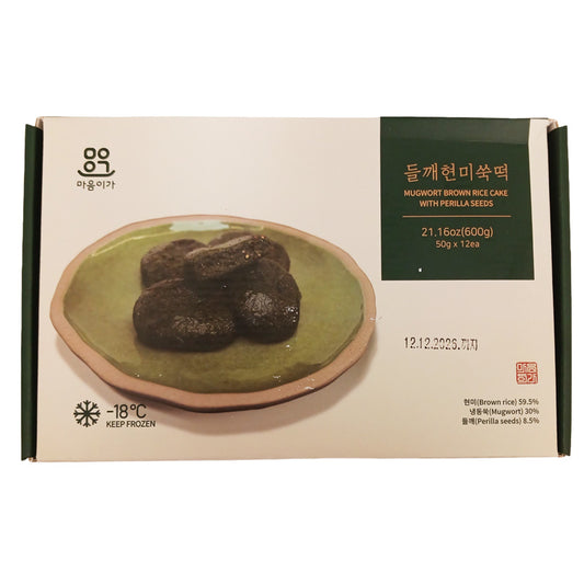 [마음이가] 들깨 현미 쑥떡 600g