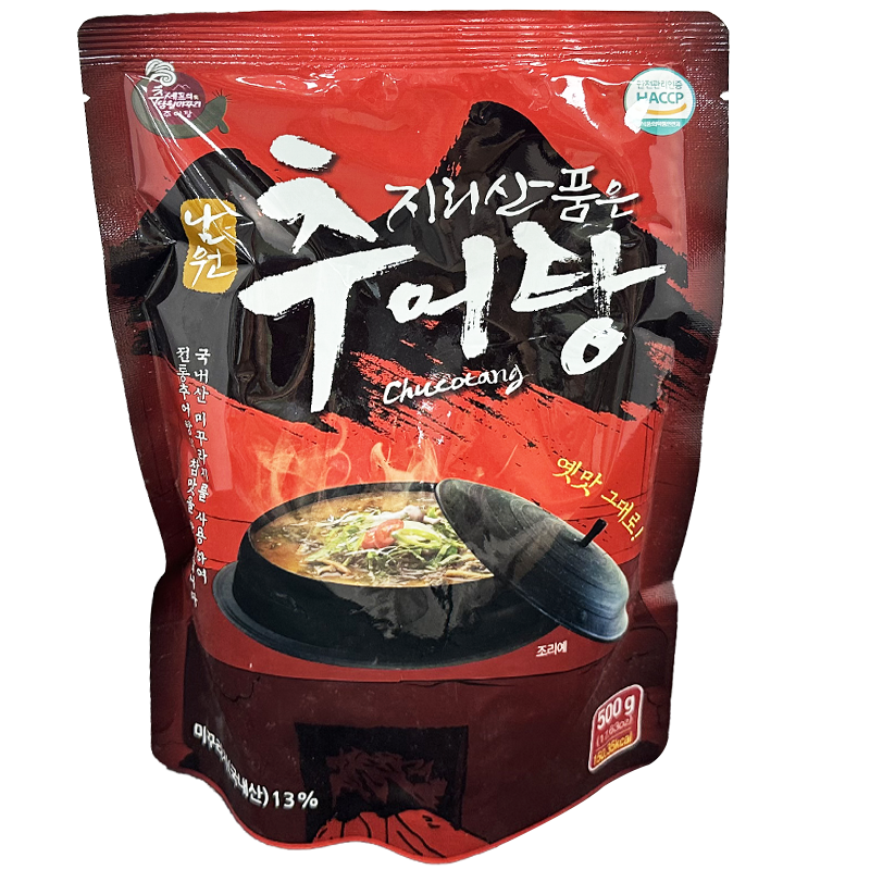 Namwon Jirisan product is 500g of Chueotang