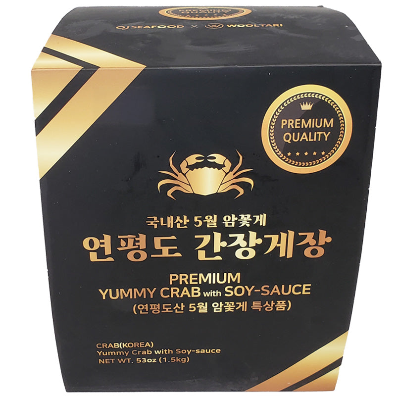 [오제이씨푸드] 프리미엄 연평도 간장게장 1.5kg