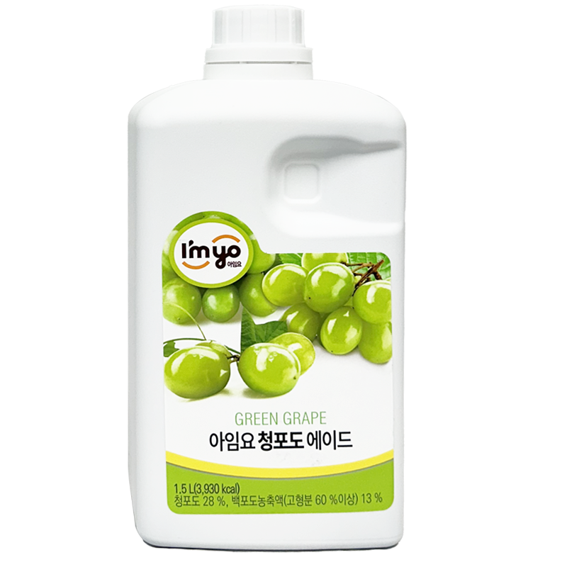 [I'm Yo] Green Grape Ade 1.5L