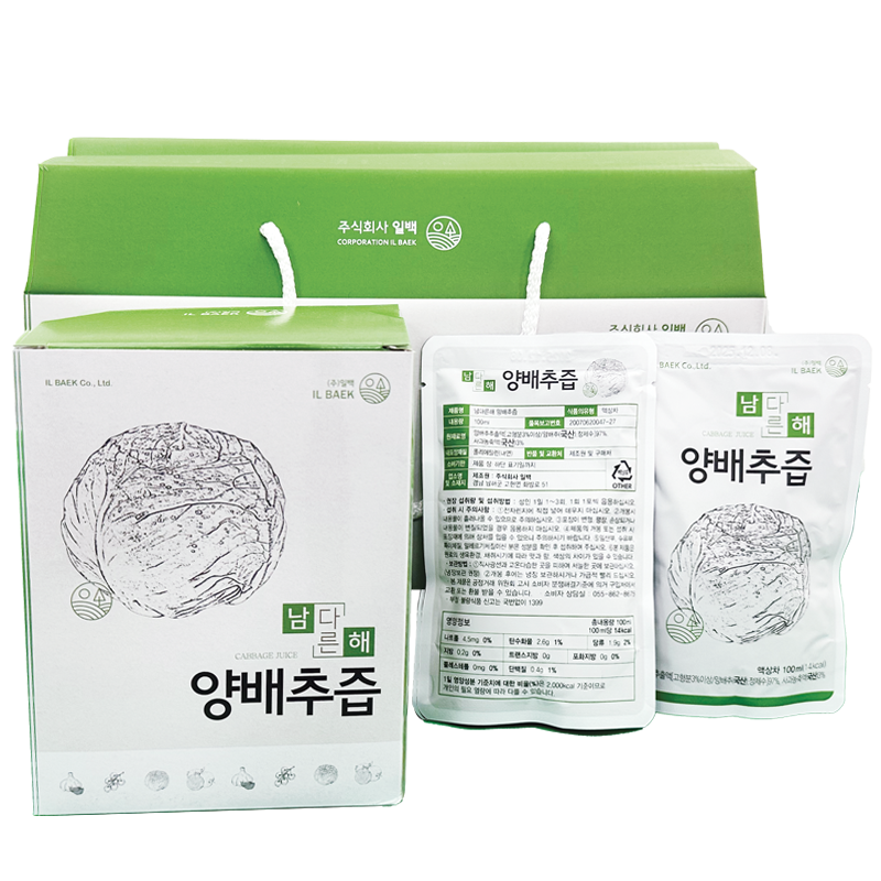 [100] 30 packs of Namdarunhae Cabbage Juice