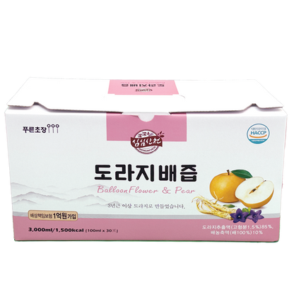 [Simsimsancheon] 30 packs of doraji juice