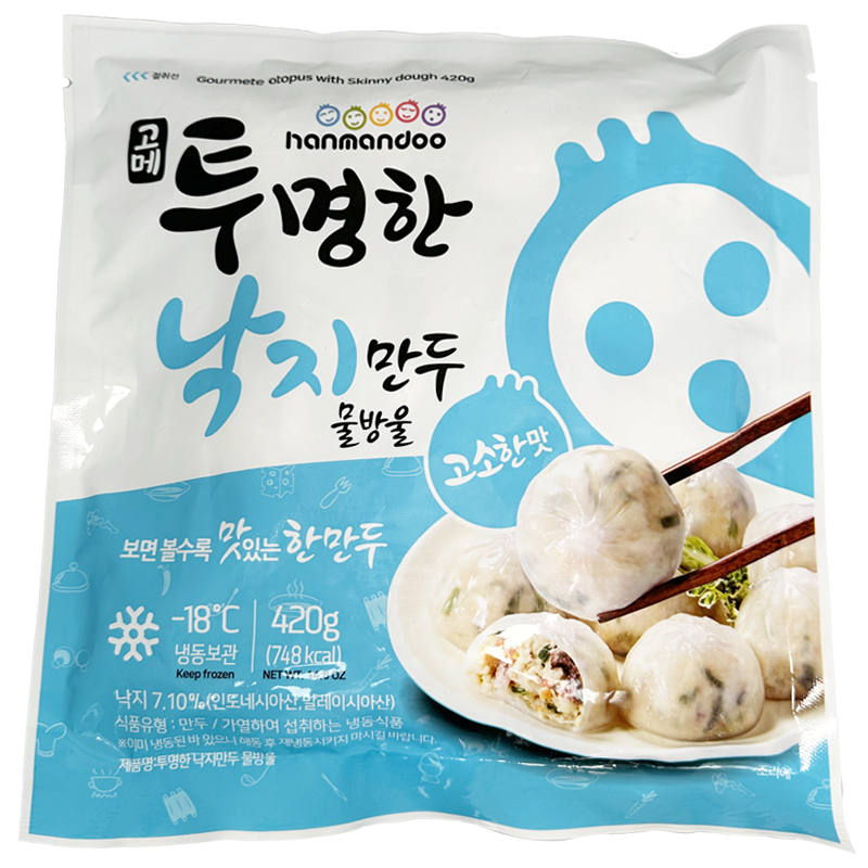 [Hanmandu] Transparent octopus dumplings 420g