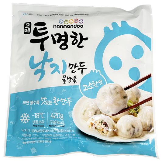 [Hanmandu] Transparent octopus dumplings 420g