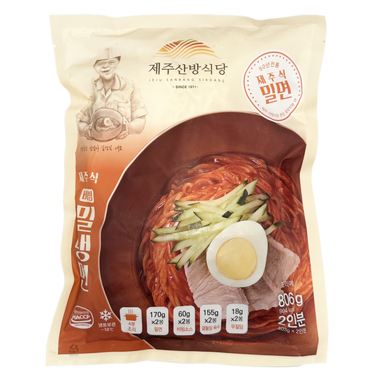 [Dadam Food] Jeju Sanbang Restaurant Bibim Milnaengmyeon 806g