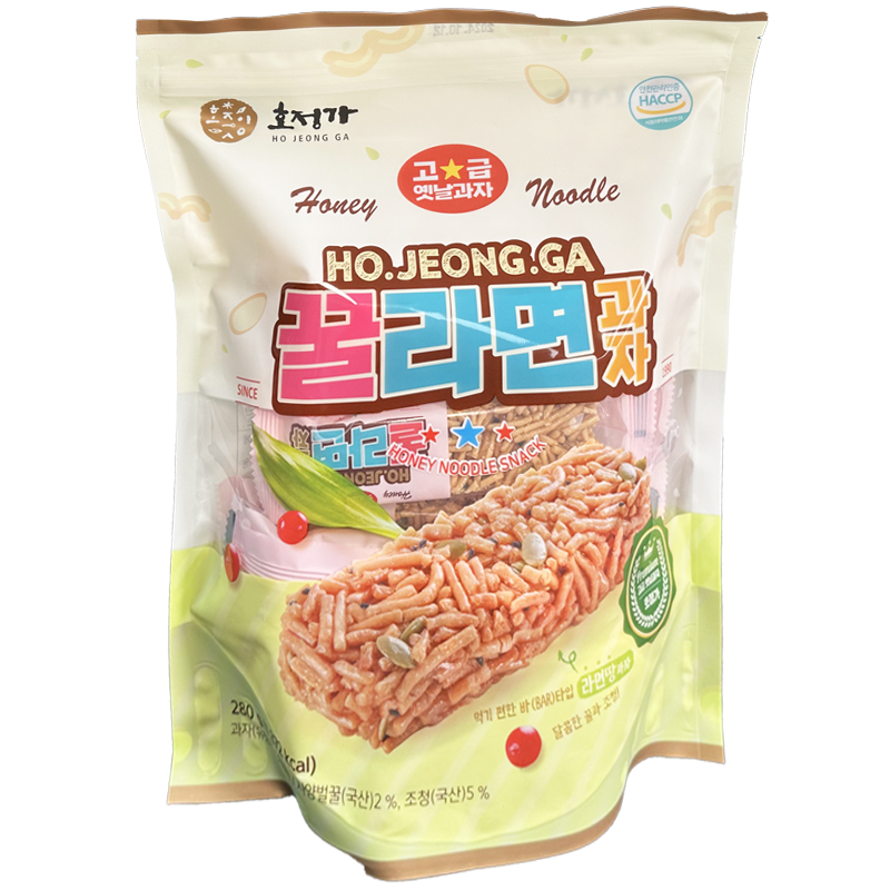 [Hojeongga] Honey Ramen Snack 280g