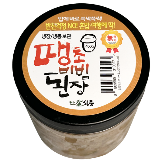 [한칼푸드] 땡초 비빔된장 400g