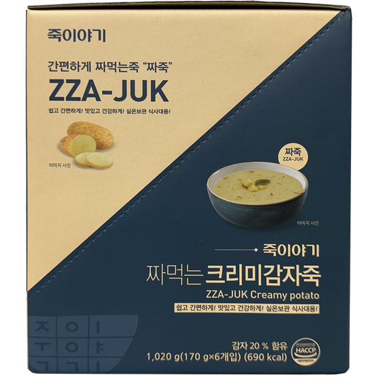 [Jjajuk] Jjajukiyagi Creamy Potato Porridge 1,020g